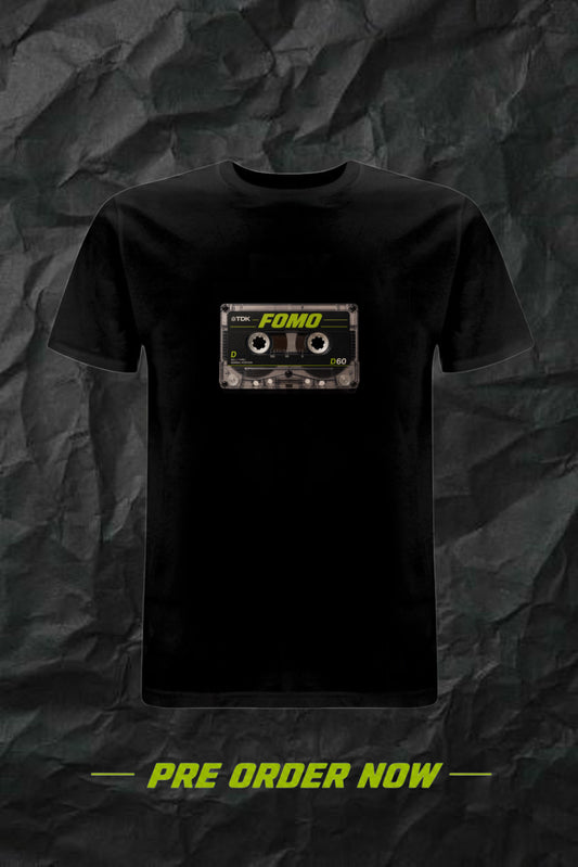 FOMO Two cassette Tee - Pre Order Now